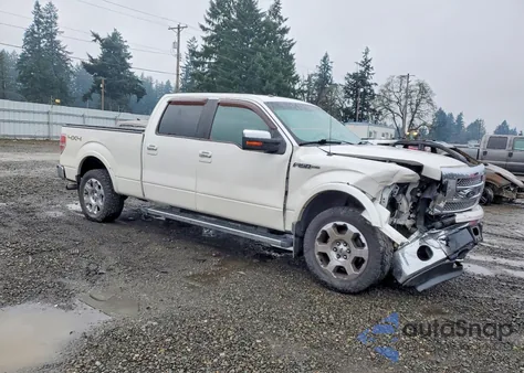 2012 Ford F150 Supercrew из США, поврежденный, VIN 1FTFW1EF3CFC45002